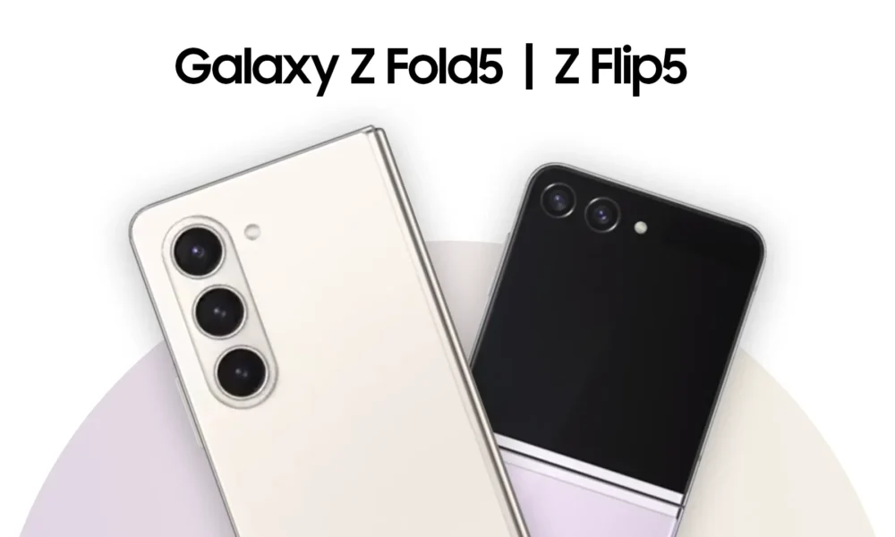 Galaxy Z Flip5 y Z Fold 5