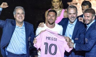 Messi fue recibido a lo grande