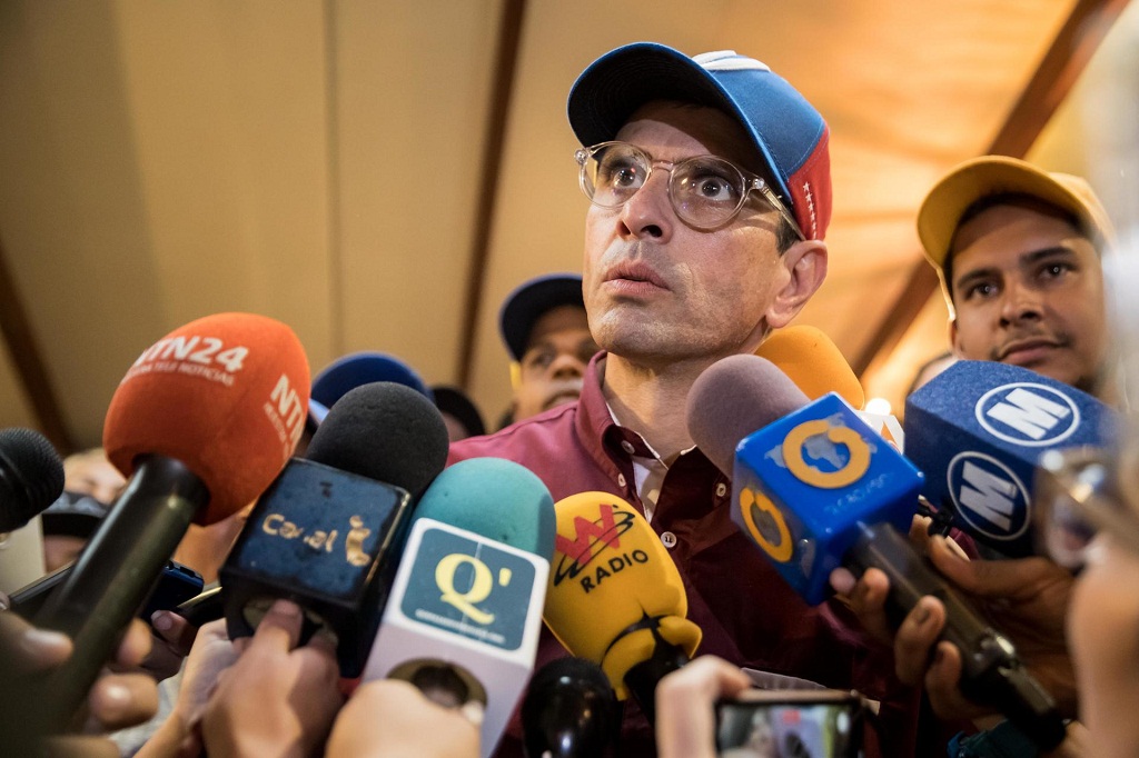 Capriles denunció agresion contra su equipo en Apure - noticiacn