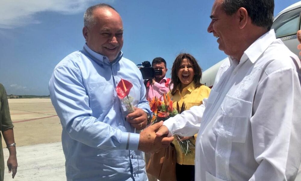 Llega a Cuba Diosdado Cabello - noticiacn