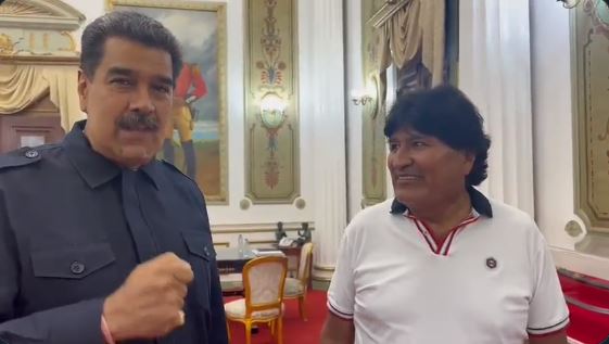 Nicolás Maduro recibió a Evo Morales - noticiacn