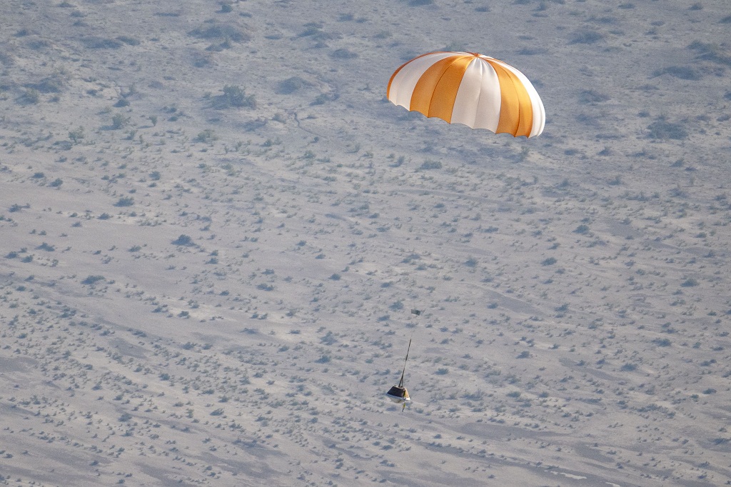 La NASA ensayó el aterrizaje de cápsula de la misión OSIRIS-REx - noticiacn