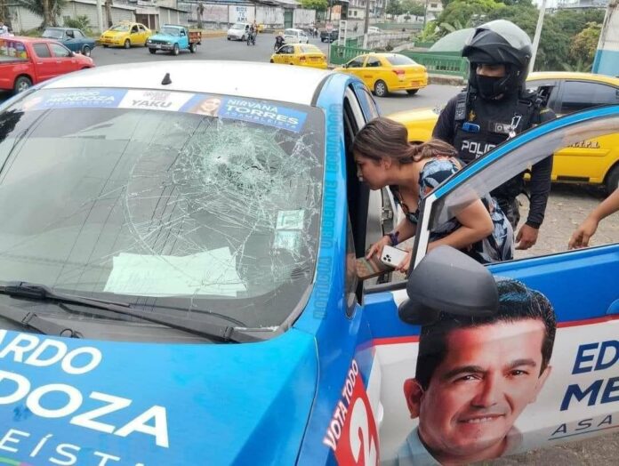 atentado candidata legisladora Ecuador-acn