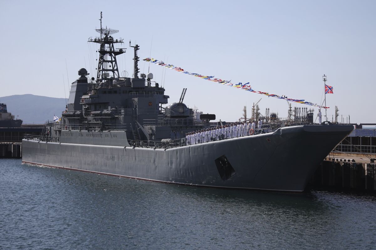 Ucrania atacó base naval rusa - acn
