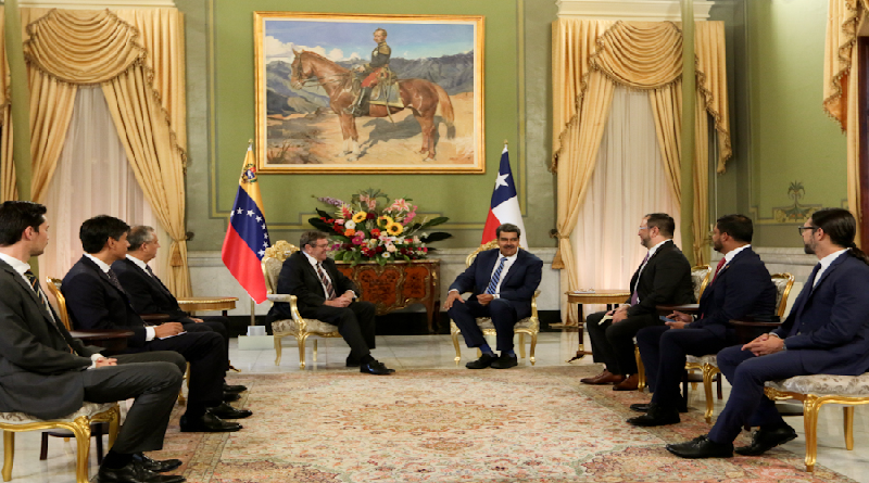 Maduro recibió a nuevos embajadores