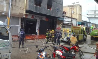 incendio Mercado Los Guajiros 23 de agosto-ACN