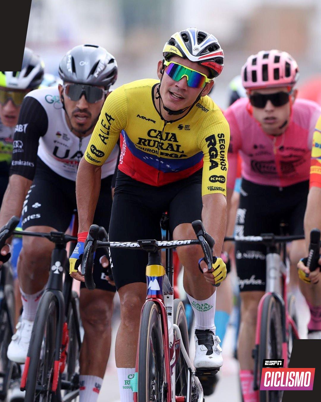 Orluis Aular segundo en séptima etapa de la Vuelta - noticiacn