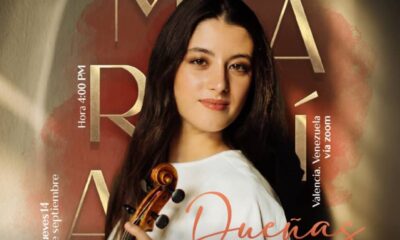 Charla con la virtuosa del violín María Dueñas - noticiacn