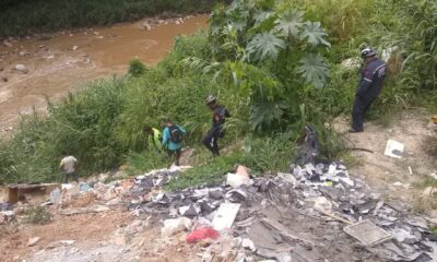 cadáver en quebrada de Caracas - acn