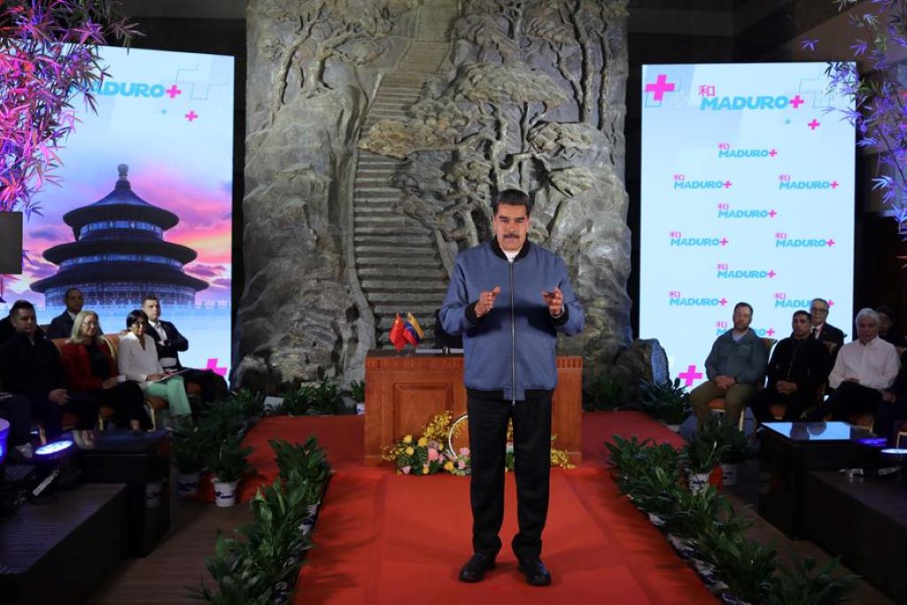 Maduro se reunión con Xi Jinping - noticiacn