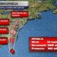 tormenta tropical Ophelia llega a Carolina del Norte -acn
