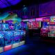 estación de juegos arcade