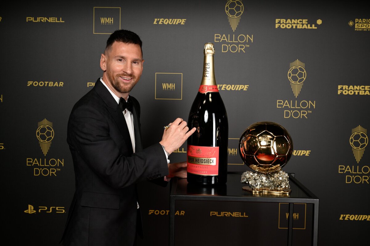 Messi conquista su octavo balón de Oro - acn