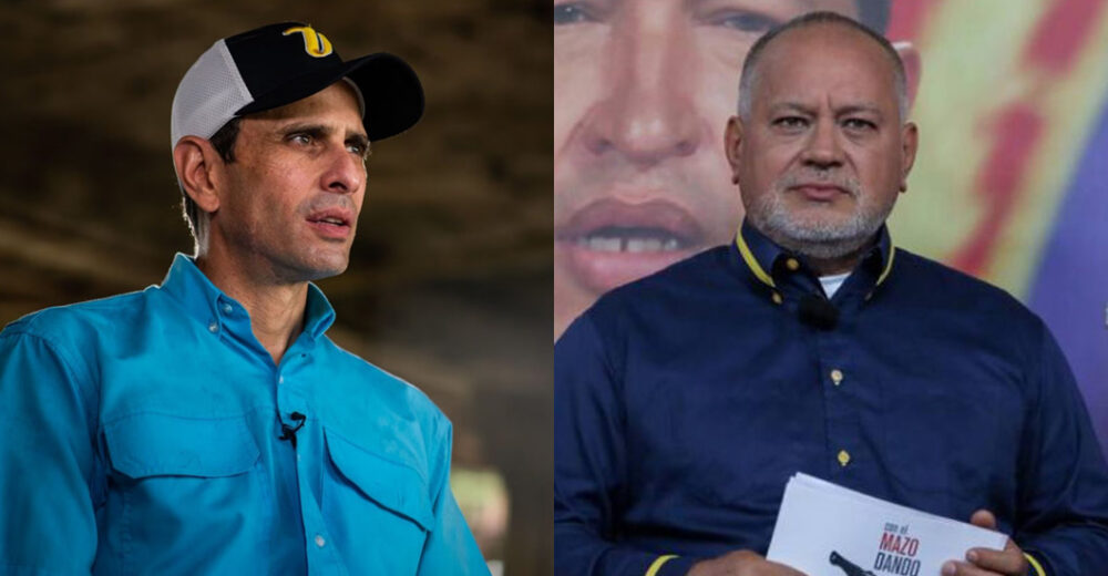 Diosdado Cabello cobarde Capriles-NDV