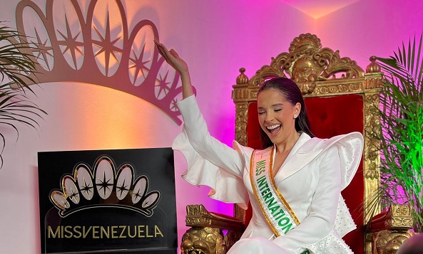 A Japón! Andrea Rubio lista para representar a Venezuela en el Miss International