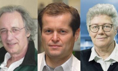 tres científicos Nobel de Física 2023-acn