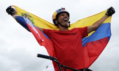 Daniel Dhers termina de octavo en final del Mundial de BMX - acn
