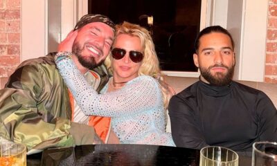 foto viral de Britney, J Balvin y Maluma-ACN
