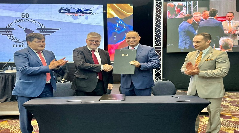 Venezuela firma acuerdos con OACI