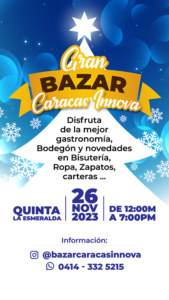 Bazar navideño Caracas Innova