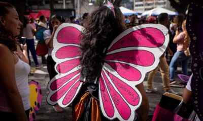 Con alas de mariposas protestan - noticiacn