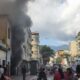Incendio en edificio de Caracas - acn