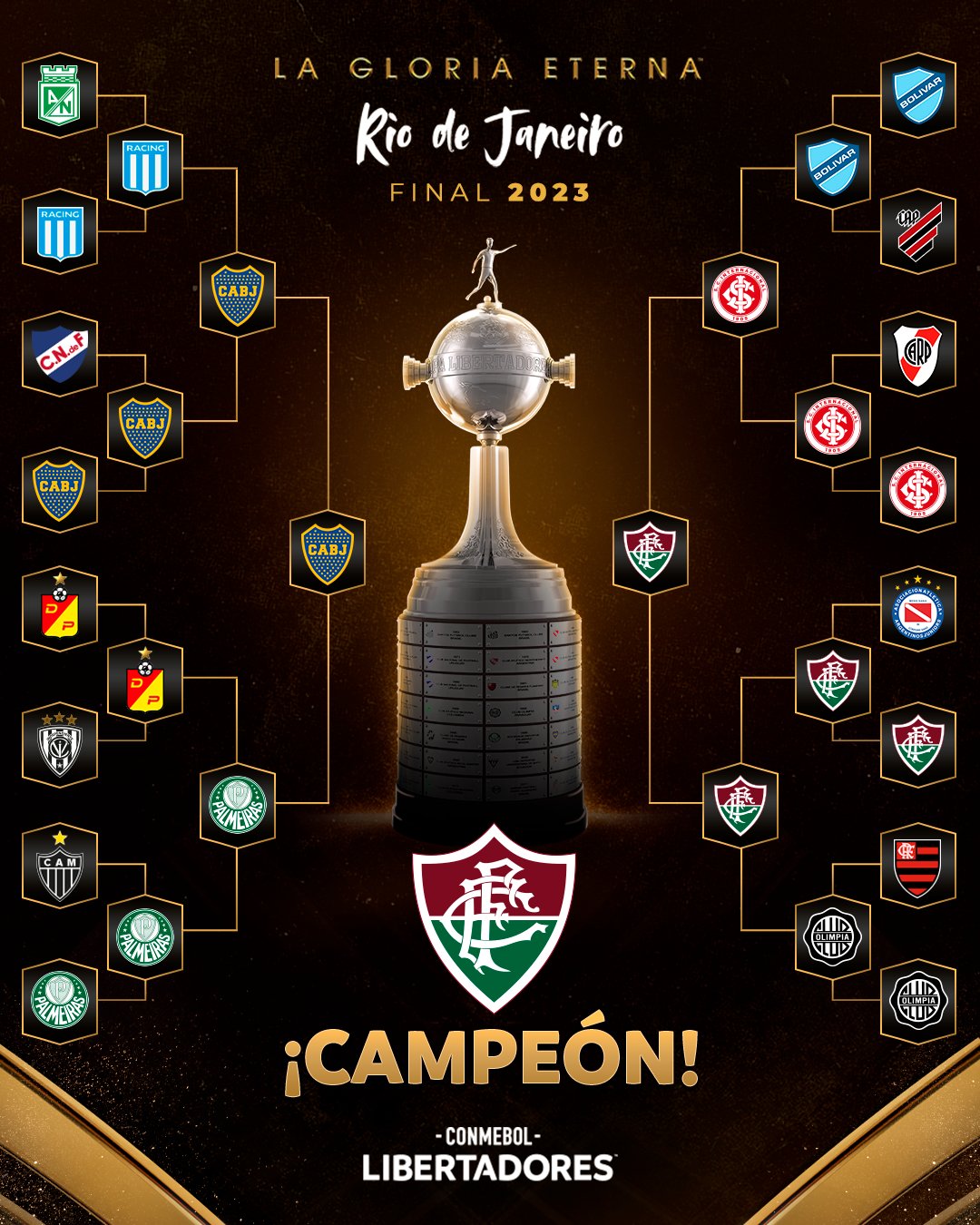 Fluminense campeón de la Copa Libertadores - noticiacn