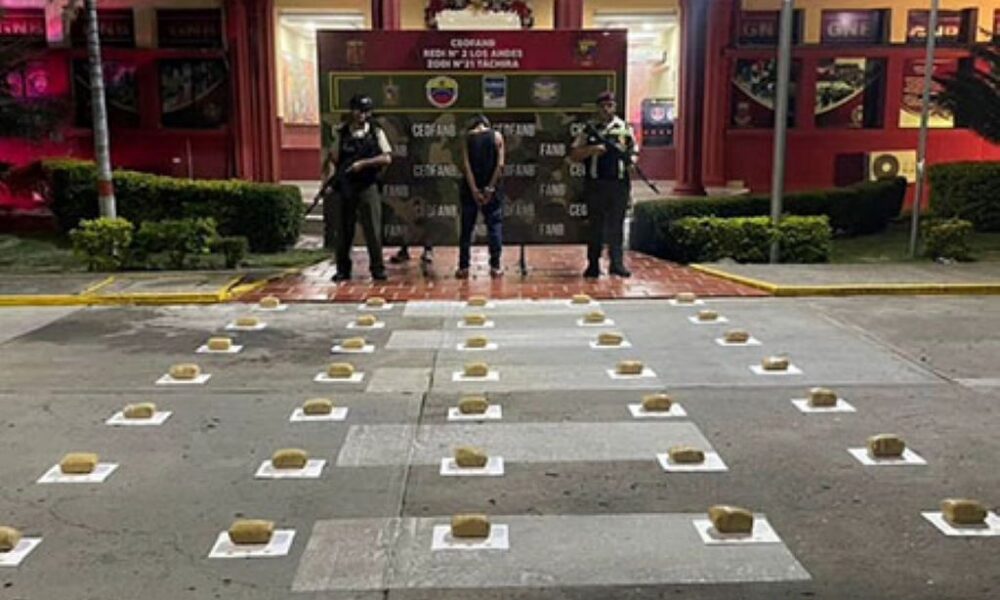 Intentaron ingresar 89 kilos de droga en octubre por Táchira - noticiacn