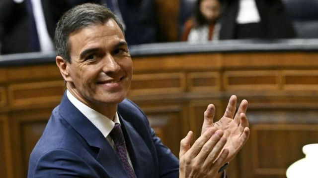 Pedro Sánchez elegido presidente de España