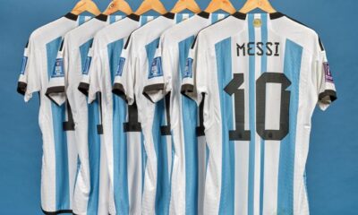 Subastarán camisetas de Messi - noticiacn