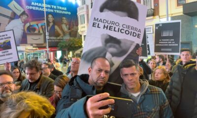 Venezolanos se manifiestan en Madrid por liberación de presos políticos - noticiacn