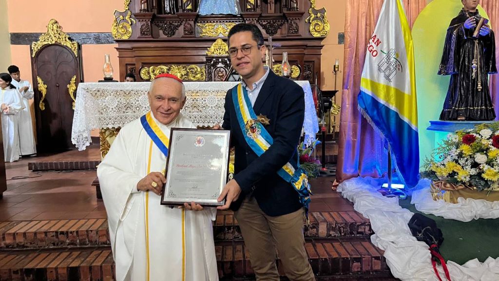 cardenal Diego Padrón recibió Orden Ciudad de San Diego - noticiacn