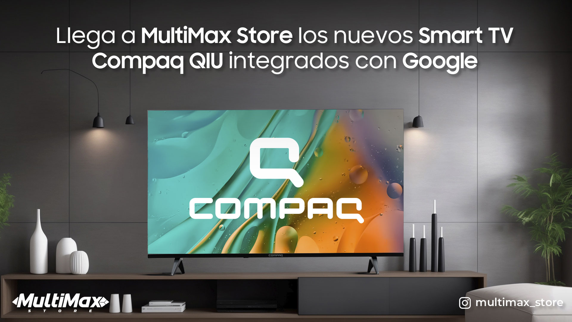 MultiMax Store Smart TV Compaq - AgenciaCN