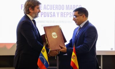 Pdvsa y Repsol firmaron acuerdo marco - noticiacn
