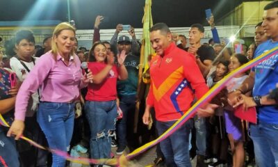 Reinauguran cancha deportiven casco histórico de Los Guayos - noticiacn