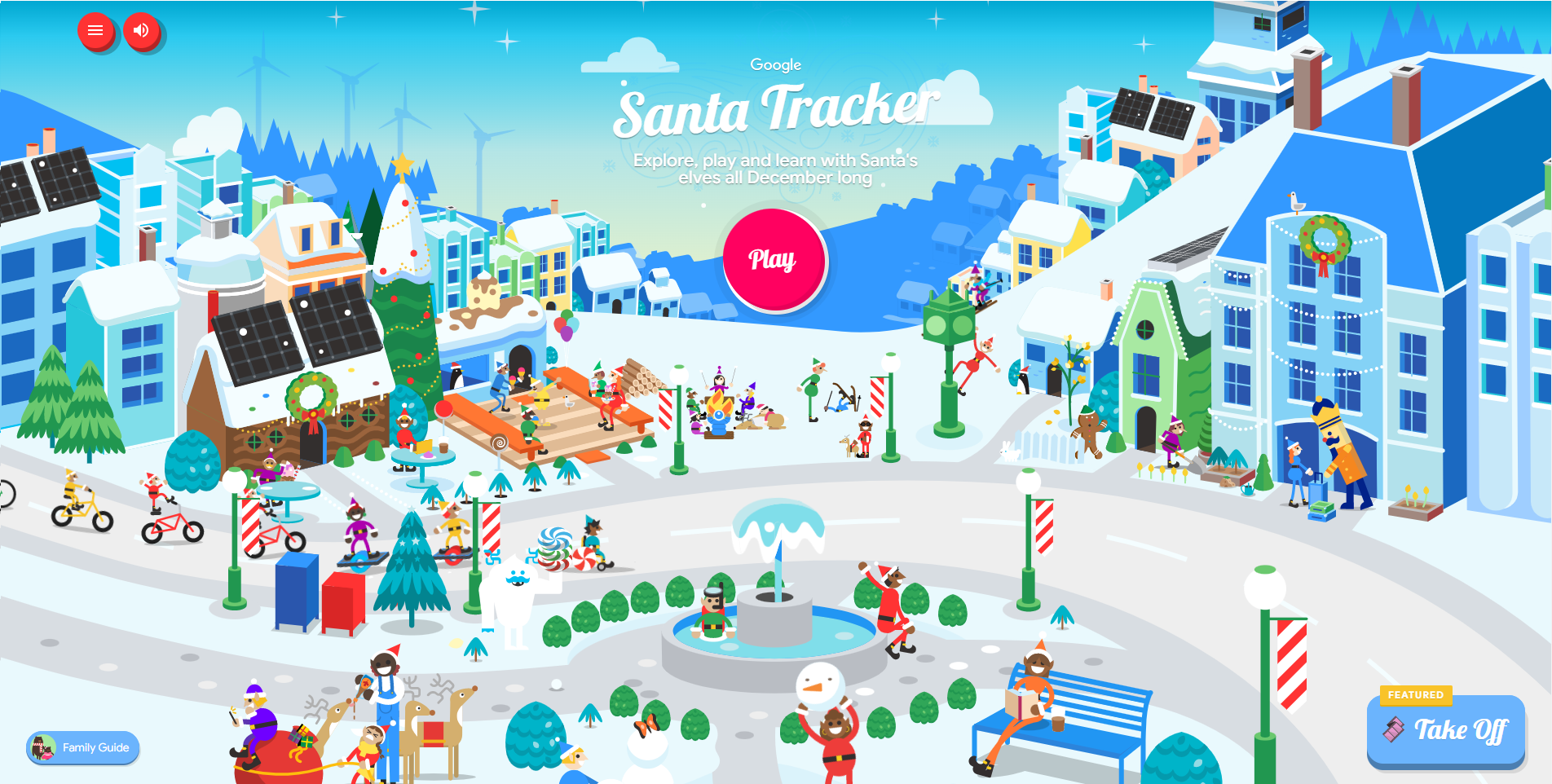 Google lanzó Santa Tracker-acn