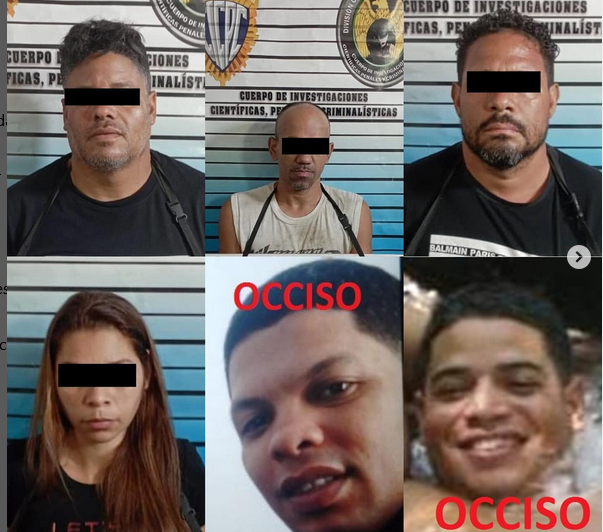 Secuestradores detenidos en Caracas - acn 