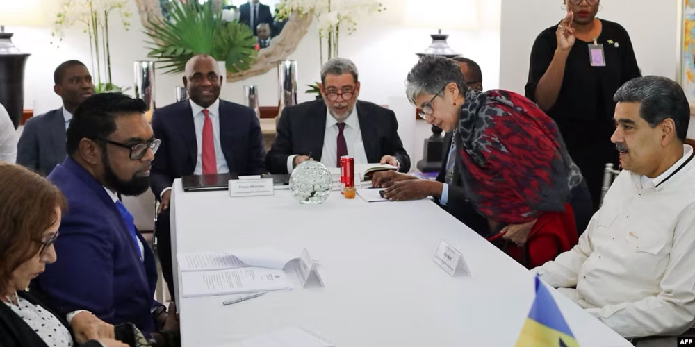 Acuerdos del diálogo entre Venezuela y Guyana - acn