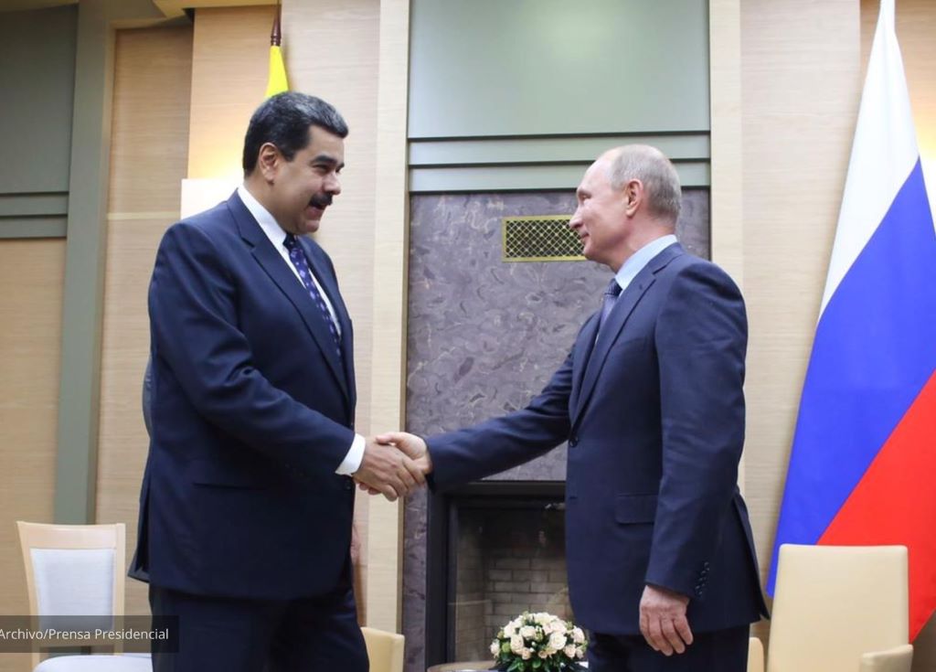Maduro y Putin acuerdan cooperar a favor de intereses comunes - noticiacn