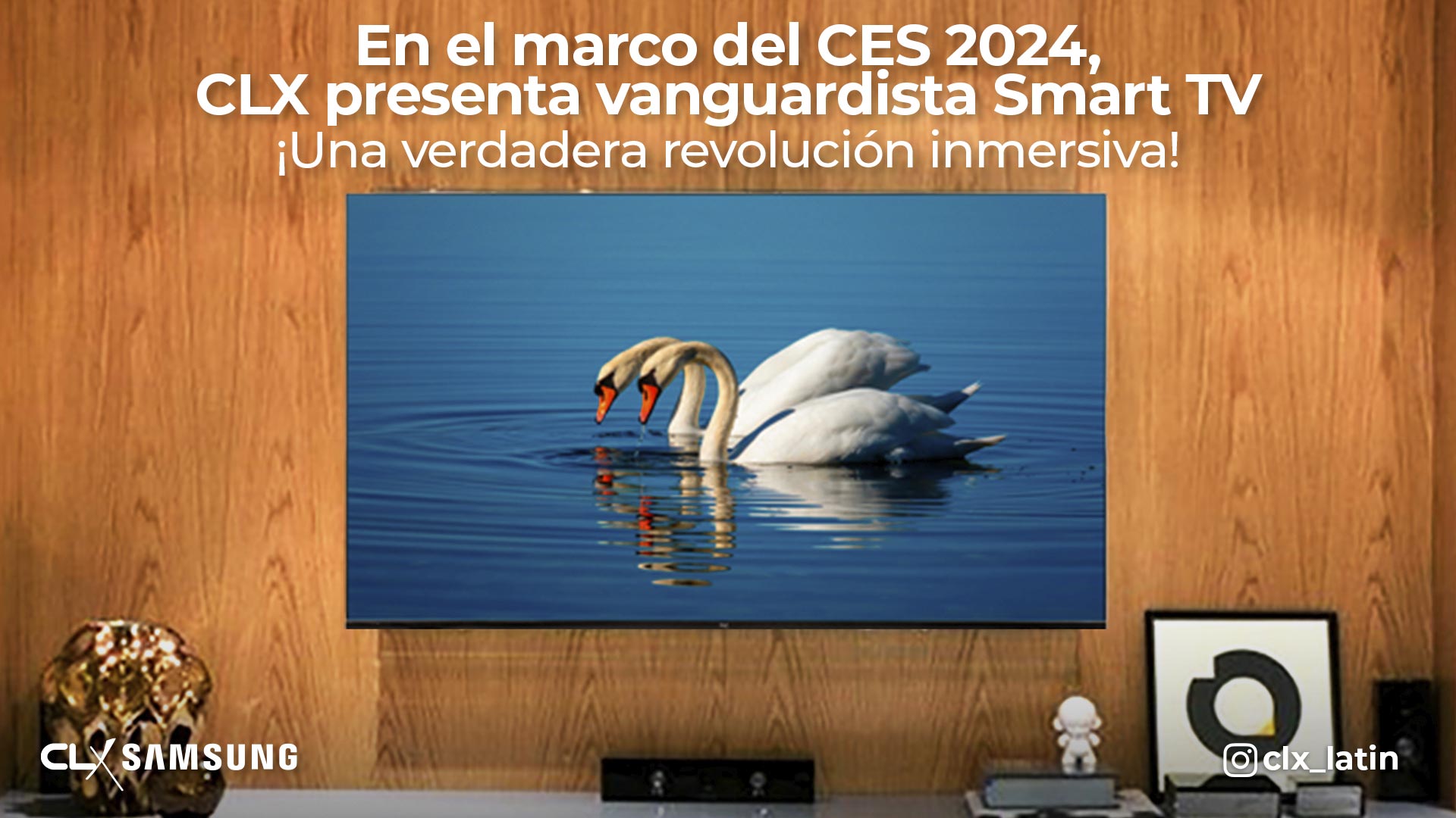 CLX Smart TV CES 2024 - AgenciaCN