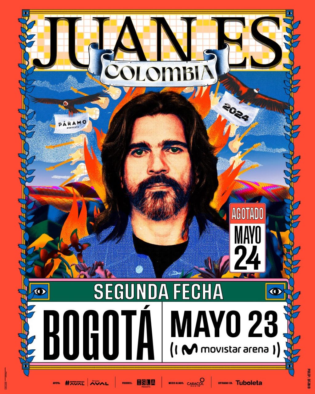 Juanes agotó las entradas de su concierto en Bogota - noticiacn