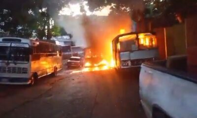 incendio vehiculos hospital Magallanes de Catia-acn