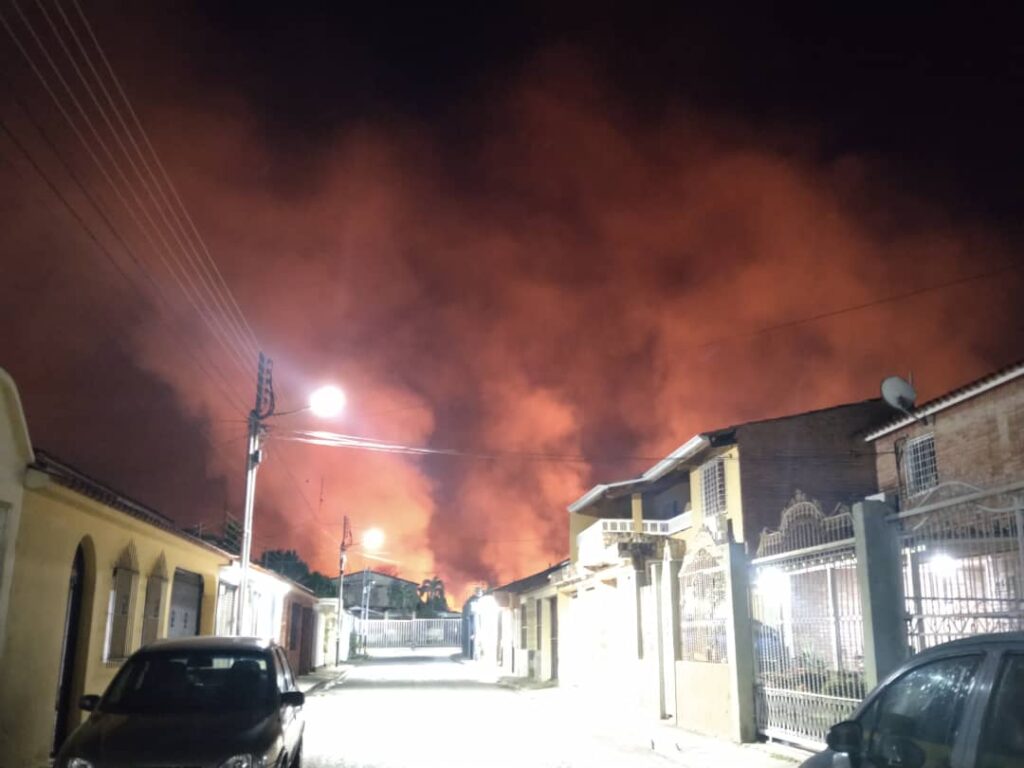incendio de gran magnitud en el Cerro El Café - noticiacn