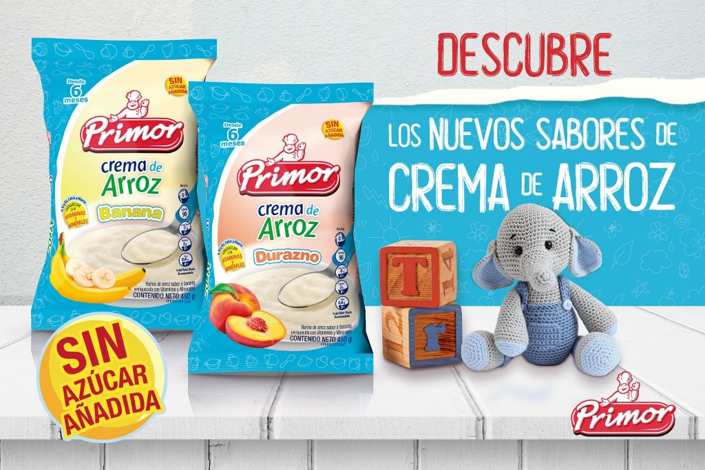 Crema de Arroz Primor presenta dos nuevos sabores - noticiacn
