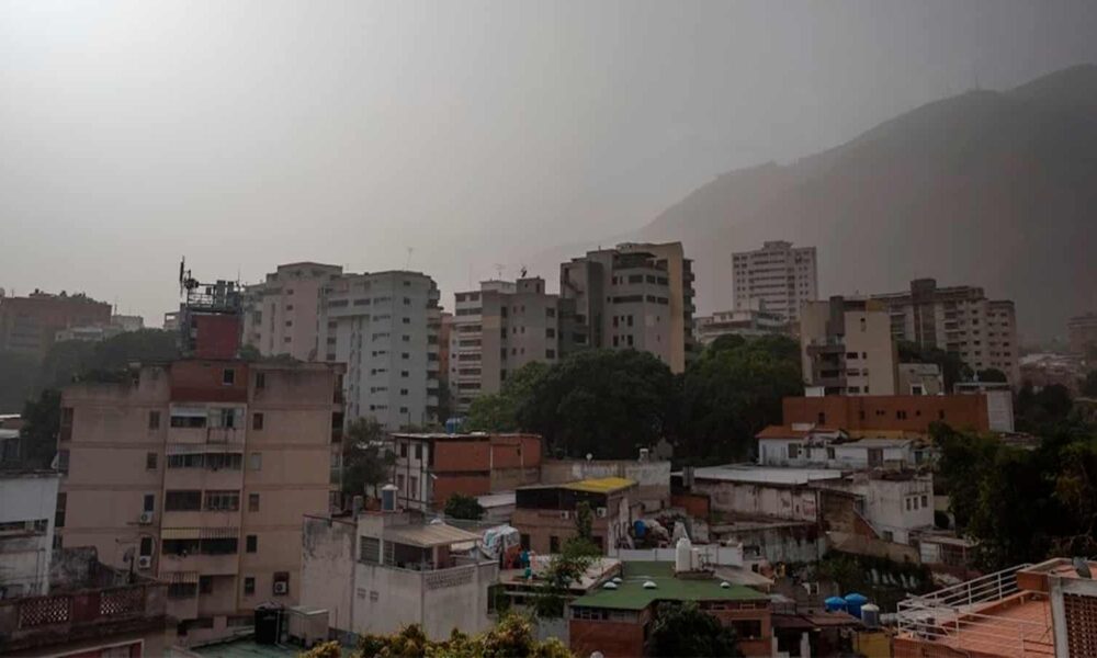 polvo del Sahara por horas en Venezuela