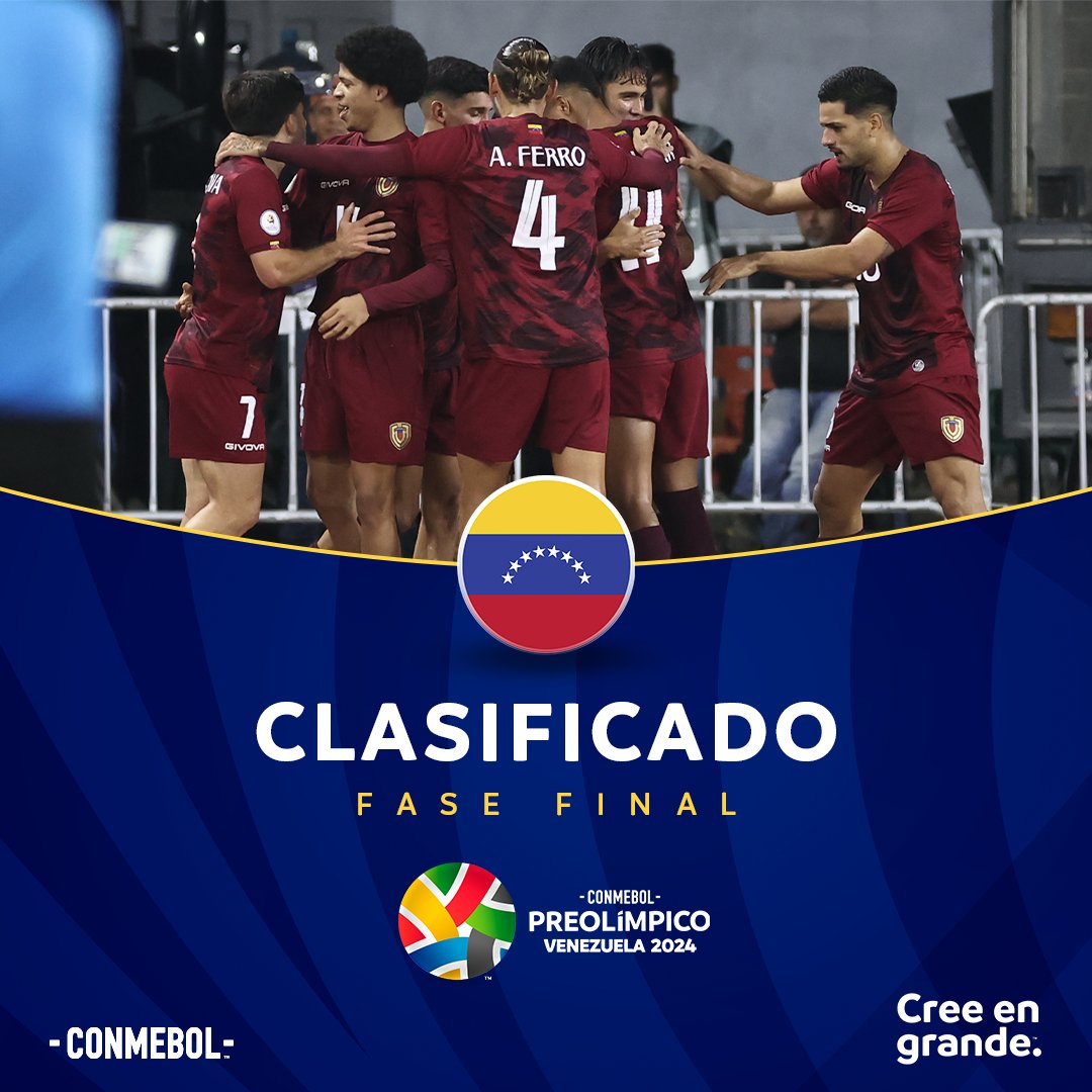Venezuela clasificó al Cuadrangular Final - noticiacn