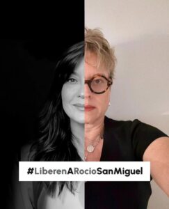campaña #LiberenARocioSanMiguel