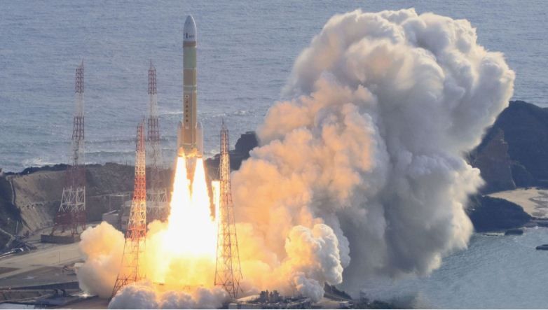 Japón lanzó su segundo cohete