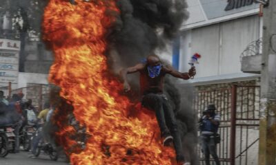 Masivas protestas en Haití-acn