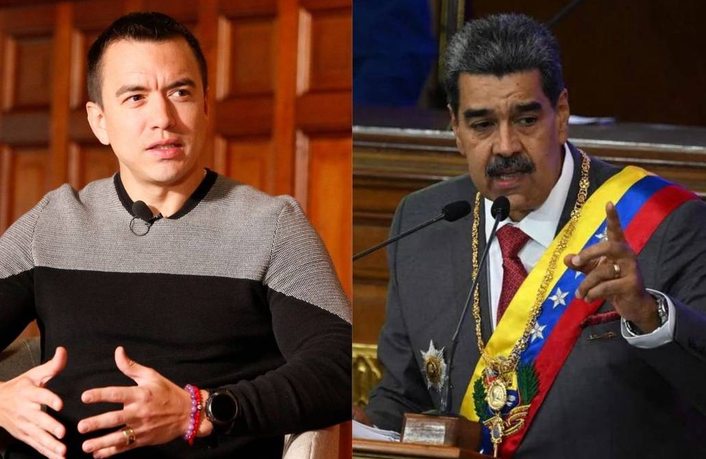 Maduro respondió a Noboa